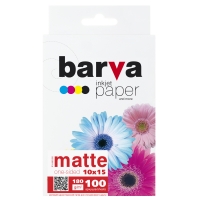 Фотобумага Barva матовая 180 г/м2 10x15 100 л (ip-a180-255) IP-BAR-A180-255