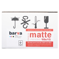 Фотопапір Barva матовий 180 г/м2 10x15 500 арк (ip-a180-256) IP-BAR-A180-256