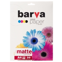 Фотобумага матовая а4 20 л ip-a230-204 Barva IP-BAR-A230-204