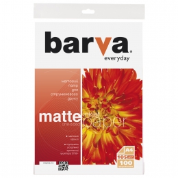 Бумага Barva everyday матовая 105 г/м2 a4 100 л (ip-ae105-313) IP-BAR-AE105-313