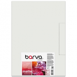 Фотобумага матовая двусторонняя 140 г/м2, A3, 60 л Everyday Barva (IP-BE140-416) IP-BAR-BE140-416