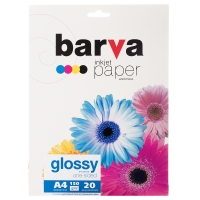Фотобумага глянцевая а4 20 л ip-c150-t02 Barva IP-BAR-C150-T02