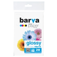 Фотобумага глянцевая 10x15 20 л ip-c200-026 Barva IP-BAR-C200-026
