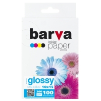 Фотопапір глянцевий 10x15 100 арк ip-c200-125 Barva IP-BAR-C200-125