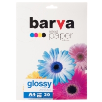 Фотопапір глянцевий а4 20 арк ip-c200-t02 Barva IP-BAR-C200-T02