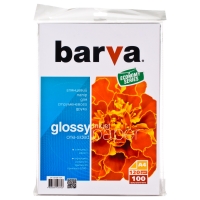 Фотобумага Barva economy глянцевая 120 г/м2 a4 100 л (ip-ce120-134) IP-BAR-CE120-134