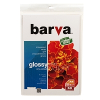 Фотопапір Barva economy глянцевий 120 г/м2 a4 60 арк (ip-ce120-239) IP-BAR-CE120-239