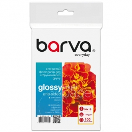 Фотобумага глянцевая 150 г/м2, 10x15 см, 100 л Everyday Barva (IP-CE150-419) IP-BAR-CE150-419