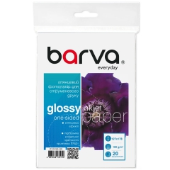 Фотобумага глянцевая 180 г/м2, 13x18 см, 20 л Everyday Barva (IP-CE180-429) IP-BAR-CE180-429