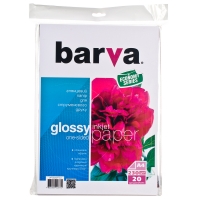 Фотопапір Barva economy глянцевий 230 г/м2 a4 20 арк (ip-ce230-210) IP-BAR-CE230-210