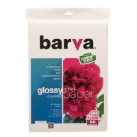 Фотопапір Barva economy глянцевий 230 г/м2 a4 60 арк (ip-ce230-229) IP-BAR-CE230-229