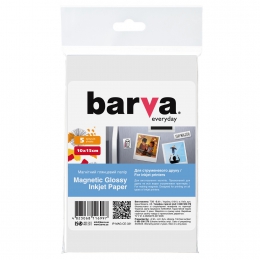 Магнитная бумага Barva everyday глянцевая 10x15 5 л (ip-mag-ce-331) IP-BAR-MAG-CE-331