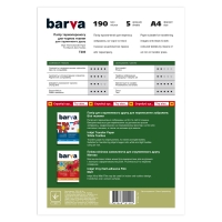 Термотрансферная бумага для черных тканей а4 5 л ip-t205-t01 Barva IP-BAR-T205-T01