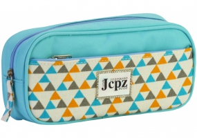 Пенал на 2 відділення COOLFORSCHOOL J-2396-blue
