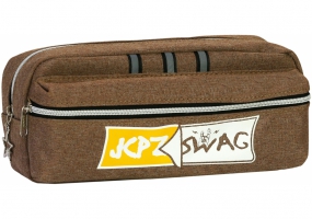 Пенал на 2 отделения COOLFORSCHOOL J-2606-blue J-2606-brown