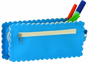 Пенал на 1 відділення COOLFORSCHOOL J-2609-blue