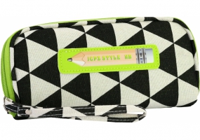 Пенал на 1 отделение COOLFORSCHOOL J-2609-yellow J-2621-black
