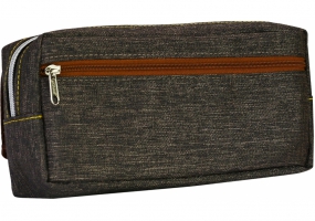 Пенал на 2 відділення COOLFORSCHOOL J-2628-brown