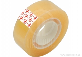 Лента клейкая канцелярская 12 мм x 10 м "Transparent" Kores прозрачная K50112