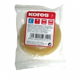 Лента клейкая канцелярская 12 ммх33 м "Transparent" Kores, прозрачная KORES K50312