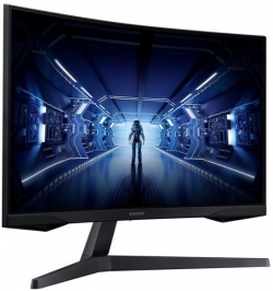 Монітор LCD 27" Samsung Odyssey G5 LC27G55T 2xHDMI, DP, VA, 2560x1440, 144Hz, 1ms, CURVED LC27G55TQBIXCI