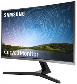 Монітор CURVED LED LCD Samsung 27" C27R500 FHD 4ms, D-Sub, HDMI, VA, Headphone, Dark Blue Gray LC27R500FHIXCI