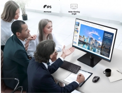 Монітор LCD 27" Samsung F27T450F, HDMI, DP, mini-jack 3,5mm, USB, IPS, Pivot, 1920x1080, 75Hz, 5ms LF27T450FQIXCI