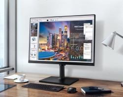 Монітор LCD 27" Samsung F27T450F, HDMI, DP, mini-jack 3,5mm, USB, IPS, Pivot, 1920x1080, 75Hz, 5ms LF27T450FQIXCI