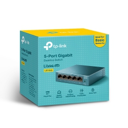 Коммутатор TP-LINK LiteWave LS105G 5xGE неуправляемый метал. корпус