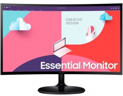 Монітор Samsung 23.8" S24C360E D-Sub, HDMI, VA, 75Hz, 4ms, CURVED LS24C360EAIXCI