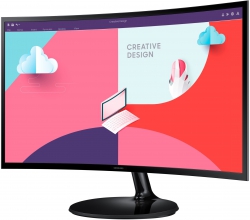 Монітор Samsung 23.8" S24C360E D-Sub, HDMI, VA, 75Hz, 4ms, CURVED LS24C360EAIXCI