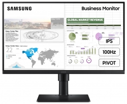 Монітор Samsung 23.8" S24D400 2*HDMI, DP, USB, IPS, 100Hz LS24D400GAIXCI
