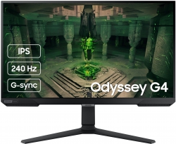 Монітор Samsung 27" Odyssey G4 S27BG400EI 2*HDMI, DP,, IPS, 240Hz, 1ms LS27BG400EIXCI