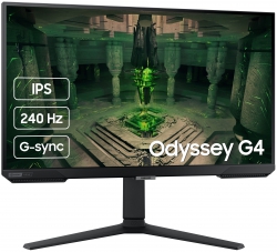 Монітор Samsung 27" Odyssey G4 S27BG400EI 2*HDMI, DP,, IPS, 240Hz, 1ms LS27BG400EIXCI