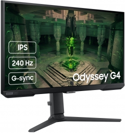 Монітор Samsung 27" Odyssey G4 S27BG400EI 2*HDMI, DP,, IPS, 240Hz, 1ms LS27BG400EIXCI