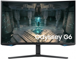 Монітор Samsung 27" Odyssey G6 27BG65 HDMI, DP, USB, VA, 2560x1440, 240Hz, 1ms, CURVED LS27BG650EIXUA