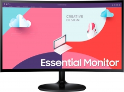 Монітор Samsung 27" S27C360E D-Sub, HDMI, VA, 75Hz, 4ms, CURVED LS27C360EAIXCI