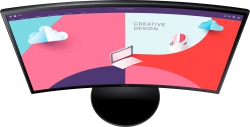 Монітор Samsung 27" S27C360E D-Sub, HDMI, VA, 75Hz, 4ms, CURVED LS27C360EAIXCI