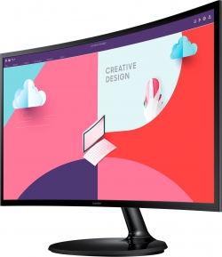 Монітор Samsung 27" S27C360E D-Sub, HDMI, VA, 75Hz, 4ms, CURVED LS27C360EAIXCI