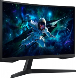 Монітор Samsung 27" Odyssey G55C 2xHDMI, DP, VA, 2560x1440, 165Hz, 1ms, CURVED LS27CG550EIXCI