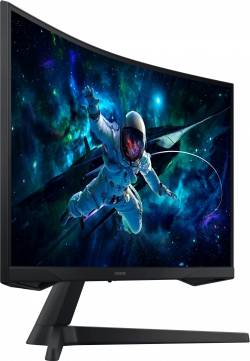Монітор Samsung 27" Odyssey G55C 2xHDMI, DP, VA, 2560x1440, 165Hz, 1ms, CURVED LS27CG550EIXCI