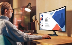 Монітор Samsung 27" S27D360 D-Sub, HDMI, VA, 100Hz, 4ms, CURVED LS27D360GAIXCI