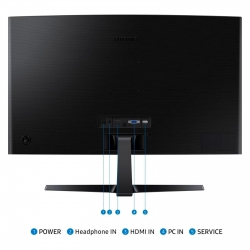 Монітор Samsung 27" S27D366 D-Sub, HDMI, VA, 100Hz, 4ms, CURVED LS27D366GAIXCI