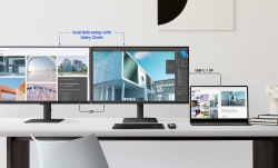 Монитор Samsung 27" S60UD HDMI, DP, USB, USB-C, MM, IPS, 2560x1440, 100Hz, 1ms LS27D604UAIXUA