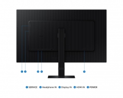 Монитор Samsung 27" S70D HDMI, DP, MM, IPS, 3840x2160 LS27D700EAIXUA