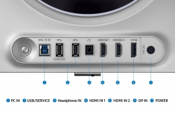 Монітор Samsung 27" G60SD HDMI, DP, USB, OLED, 2560x1440, 360Hz, 0.3ms. FreeSync Premium Pro LS27DG600SIXUA