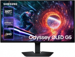 Монитор Samsung 27" Odyssey G50D HDMI, DP, USB, MM, IPS, 2560x1440, 180Hz, 1ms LS27FG502SIXUA
