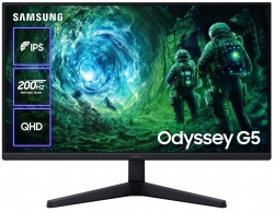 Монитор Samsung 27" Odyssey G5 27FG532E 2*HDMI, DP, IPS, 2560x1440, 240Hz, 0.3ms LS27FG532EIXUA