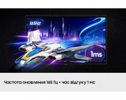 Монитор Samsung 27" Odyssey 3D G90XF HDMI, DP, USB, MM, IPS, 3840x2160, 165Hz, 1ms LS27FG900XIXCI