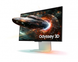 Монитор Samsung 27" Odyssey 3D G90XF HDMI, DP, USB, MM, IPS, 3840x2160, 165Hz, 1ms LS27FG900XIXCI